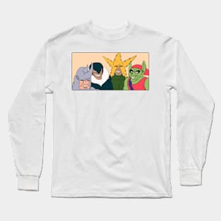 Me and the Boys Meme Long Sleeve T-Shirt